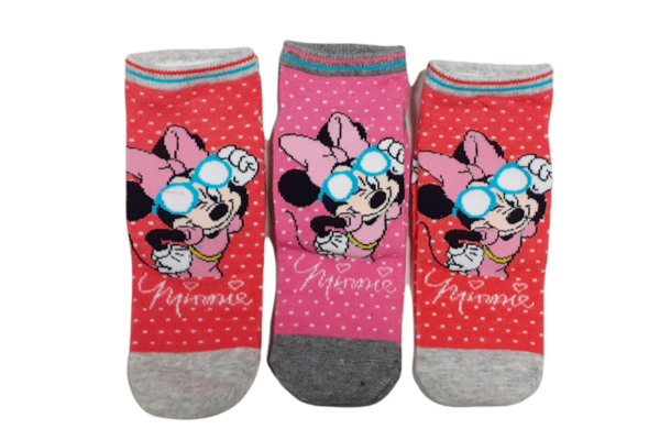 Minnie - gyerek zokni szett (3pár), 31-34-es