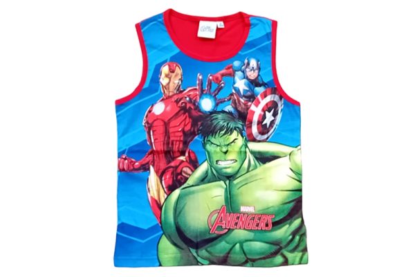 Avengers trikó -116-os, piros, 100 % pamut