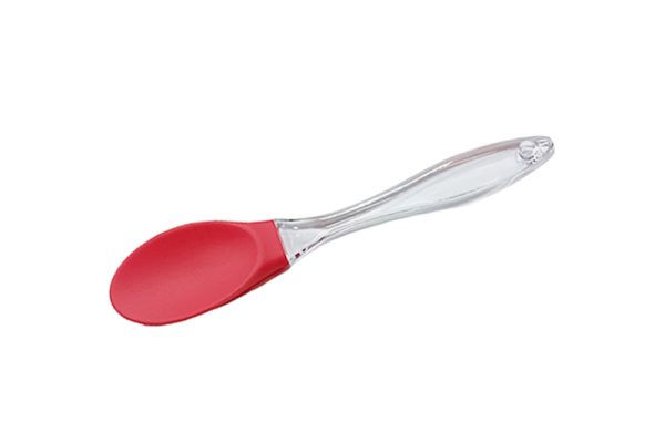Konyhai szilikon spatula - hőálló, piros