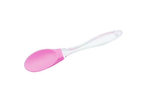 Hőálló szilikon spatula - hőálló, rózsaszín