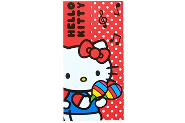 Hello Kittys fürdőlepedő - 70x140 cm, 100 % pamut