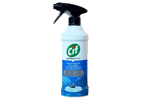 Cif Perfect Finish vízkőoldó spray - 435 ml