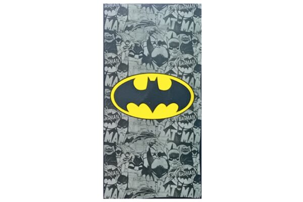 Batman fürdőlepedő - 70x140 cm, 100 % pamut (zöld-fekete)