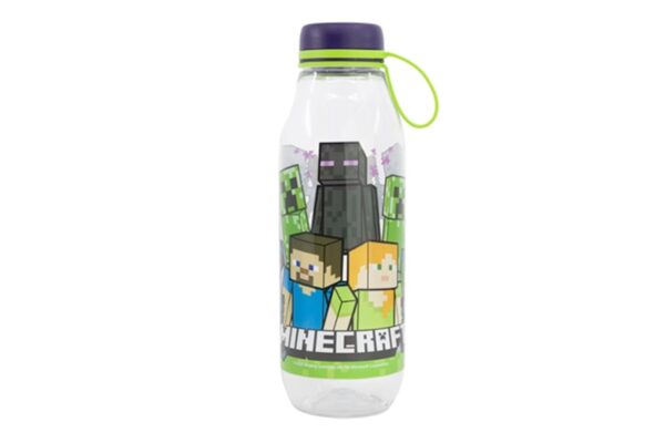 Minecraft kulacs - 650 ml (BPA-mentes műanyag)