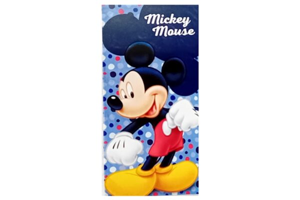 Mickey Mouse fürdőlepedő - 70x140 cm, 100 % pamut